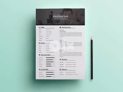 I am a Professional CV & Resume designer in just one hour 0