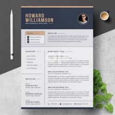 I am a Professional CV & Resume designer in just one hour 7